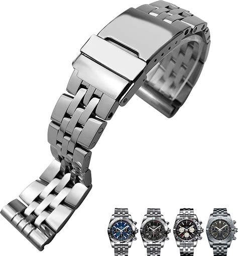 cinturini per orologi breitling copia|Amazon.it: Breitling .